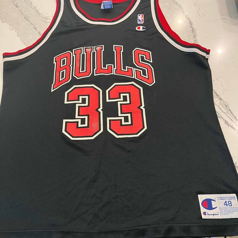 Scottie Pippen Basketball jersey “Chicago Bulls 1997”, Authentic!!